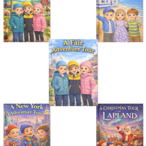 Myron, Mila and Charlie's Adventures five-book bundle