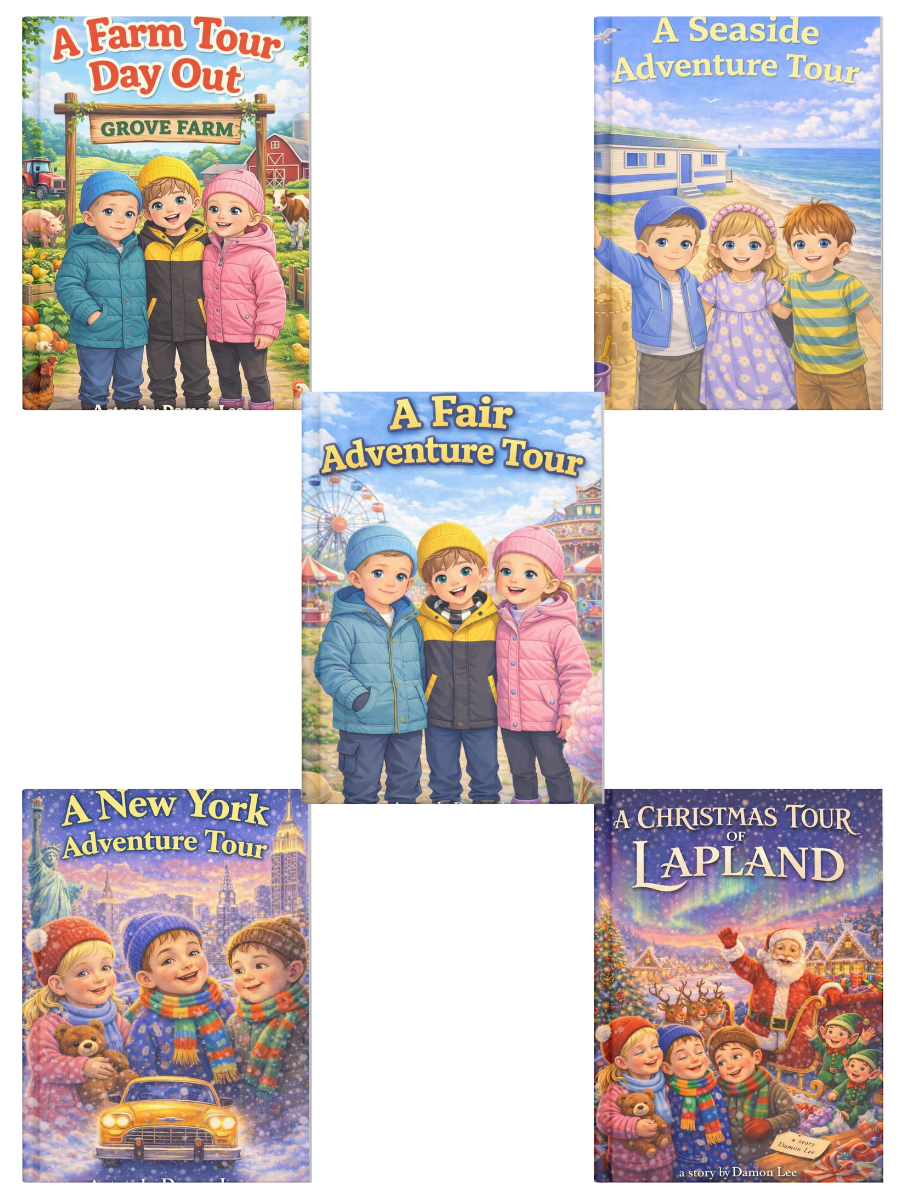 Myron, Mila and Charlie's Adventures five-book bundle